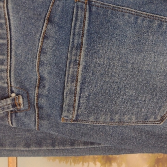 Democracy distressed fringed ankle skinny jeans size 2 - Picture 5 of 5